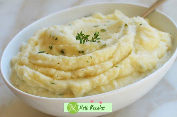 Puré de Coliflor con Queso en Thermomix